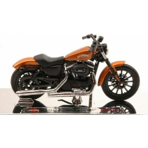 Maisto 1:18 2014 Sportster Iron 883 Motorcycle Model New in Box