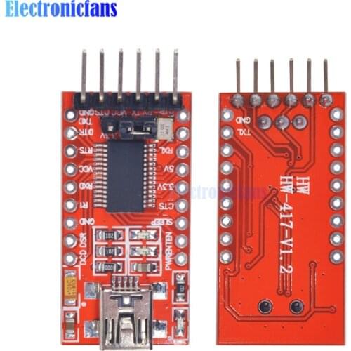 FT232RL FTDI Serials Adapter Module Mini Port for Arduino USB to TTL 3.3V 5.5V