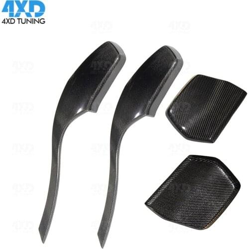 M3 M4 Seat back patch For BMW F82 Coupe F80 Sedan M4 F83 Convertible Carbon Chair Back Cover Trim Sticker 2014 2015 2016 2017