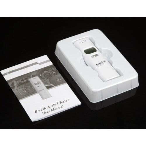 New Portable Breath Alcohol Concentration Tester Blowing High Sensitive Electronic Alcohol Detector of High Quality Mini Tester