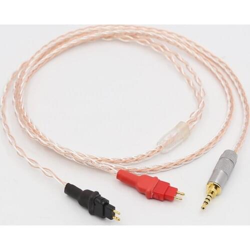 2.5mm TRRS BALANCED Cable For HD650 HD600 HD660s Silver & Copper Twisted Headphone Upgraded Cable