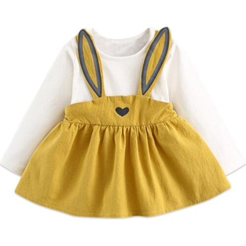 Baby Girls Dress 2020 Summer Cute Bow Cartoon Baby Princess Dresses Costume Toddler Infant Kids Clothing