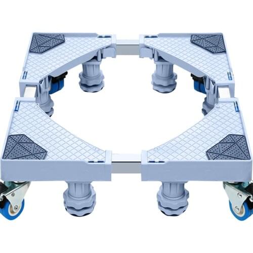Movable Refrigerator Floor Trolley Fridge Stand Washing Machine Holder Washing machine base bracket Load bearing 1000kg