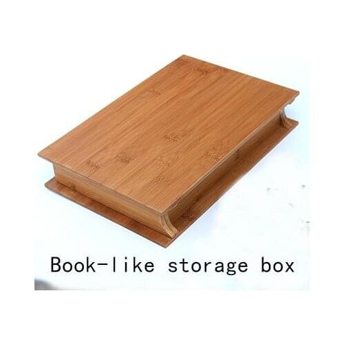 Book style storage box certificate storage book packaging tea box gift box file storage
