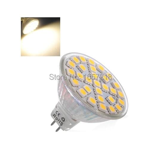 MR16 29 SMD 5050 LED Warm White Energy Saving Spotlight Spot Lights Home Lamp Bulb 220V 2pcs/lot