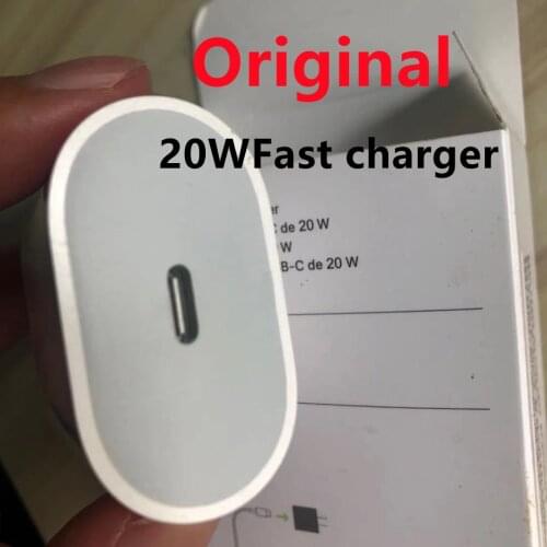 Carregador de carga rápida pd 20w, carregador para 11 12 pro max usb tipo c original, cabo adaptador de energia de viagem para u