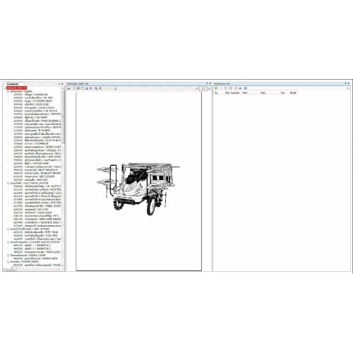 Kubota SKI Thailand Spare Parts Catalog 2021