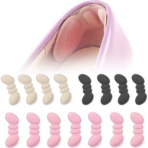 1-6Pair Soft Adhesive Heel Liner Grips Protector Sticker Insoles for Shoes Pad High Heels Shoes PadPain Relief Foot Care Tools