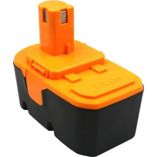 2.5Ah Recharger Battery Pack RYO18A NiMh Battery 18V Replacement for Ryob 18v Battery ABP1801 ABP1803 BPP-1817 BPP-1820