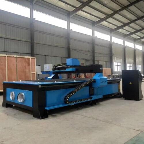 2020 newly designed 1300*2500mm plasma cutter with flame head/cnc plasma cutter used plasma cutting tables for metal cutting