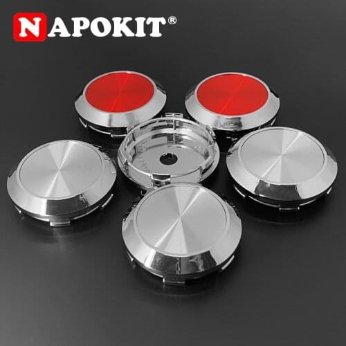 4pcs 68mm OD 64mm ID Car Wheel Center Cap Rim Hub Cap Dustproof Cover