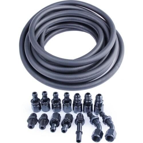7.5m Complete LS Conversion Fuel Injection Line Fitting Adapter Kit EFI FI 9.5mm