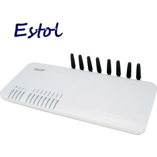 Wholesale 8 Channels GOIP GSM gateway for termination, Support VPN & IMEI change&SMS,GSM sip voip gateway