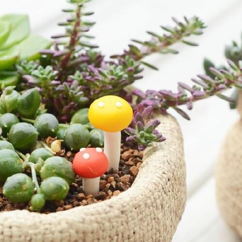 Coprinus Comatus Mushrooms Miniature Fairy Garden Decoration House Craft Micro Landscaping Decor Home Decoration DIY Accessories