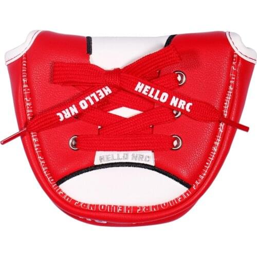 Design Mallet Putter Cover Golf Headcover Putter Head Cover Free Shipping Magnetic Closure