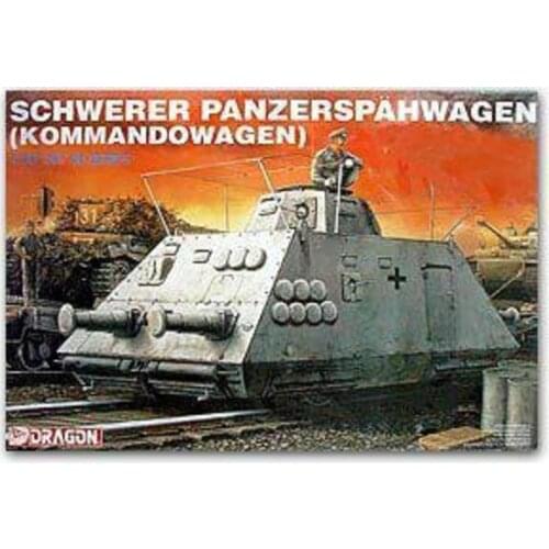 DRAGON 6071 1/35 scale SCHWERER PANZERSPAHWAGEN KOMMANDOWAGEN (KOMMANDOWAGEN)