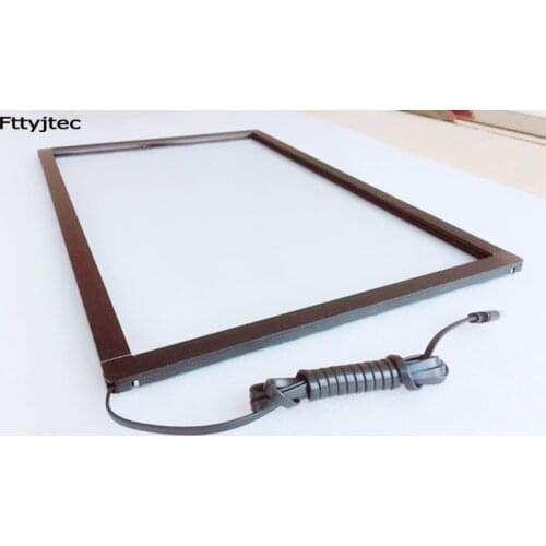 Fttyjtec CE FCC certificated 46" truly 20 points interactive infrared IR usb multi touch screen