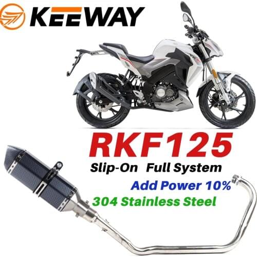 Motorcycle Exhaust Muffler For Keeway RKF 125 150 RKF 125 RKF 150 RKF 125cc RKF 150cc