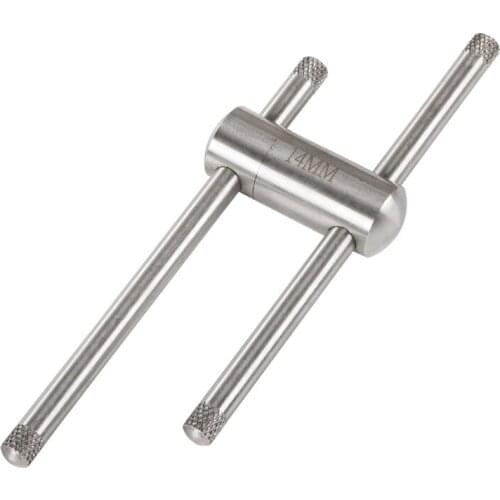 Billiards Tip Press Shape Tool Stainless Steel Pool Snooker Cue Stick Tip 14mm Impact Maintenance Billiard Accessories