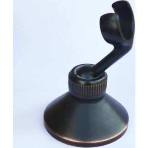 Black Oil Rubbed Brass Bathroom Hand Held Shower Head Bracket Wall Mounted / Bathroom Accessory msh062
