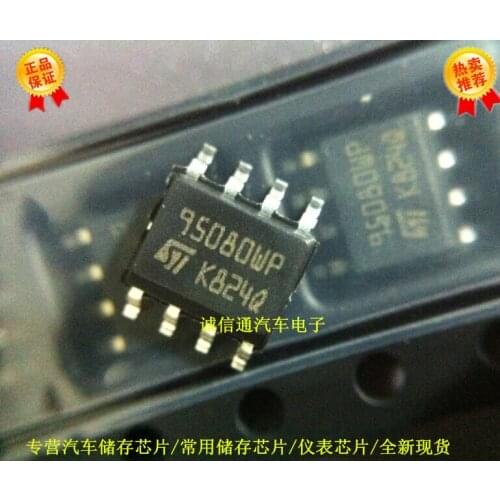 New 20pcs/lot M95080-WMN6TP 95080WP 95080 EEPROM 8KBIT 10MHZ SOP8 IC Best quality Free shipping