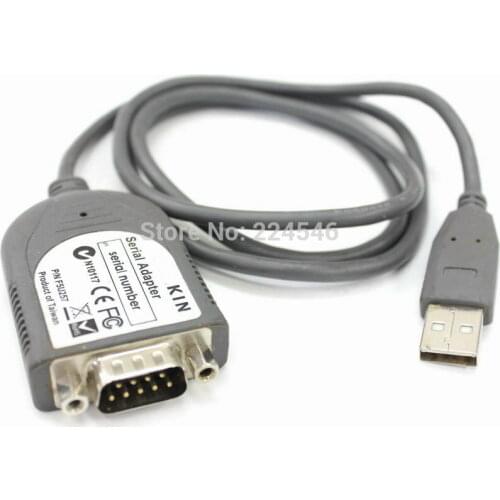USED ITEM ORIGINAL F5U257 USB to Serial Cable adapter USB-RS-232 Support Win XP 32/Win7 64/ Vista