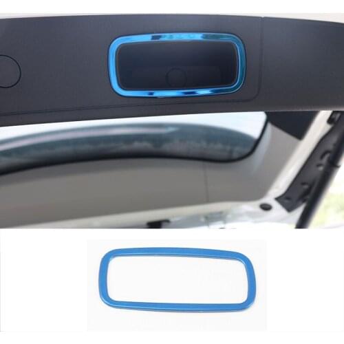 Car Trunk Switch Handle Frame Trim Cover Sticker Decoration for Chery Tiggo 8 2018 2019 2020 2021 Accessories Auto Mouldings Kit