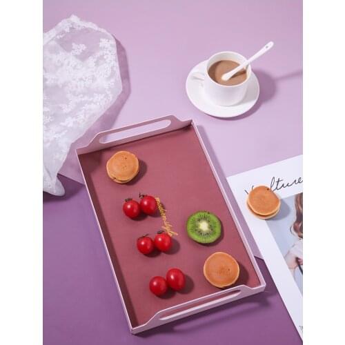 Ins Wind Nordic Tray Jewelry Storage Plate Home Teacup Plate Living Room Home Creative Decoration Ornaments