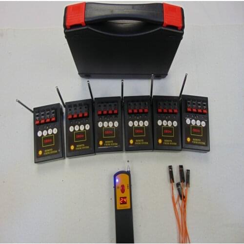ZZY Effect Special Smart Professional Wedding Remote 24 Channel 6pcs Receivers Stage Wireless Switch DMX Lingt Fireworks Firing
