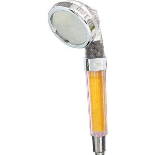 Adjustable High-pressure Water-saving Bathroom Anion Filter Shower One-button Water-stop Bathtub Shower General Interface H8143