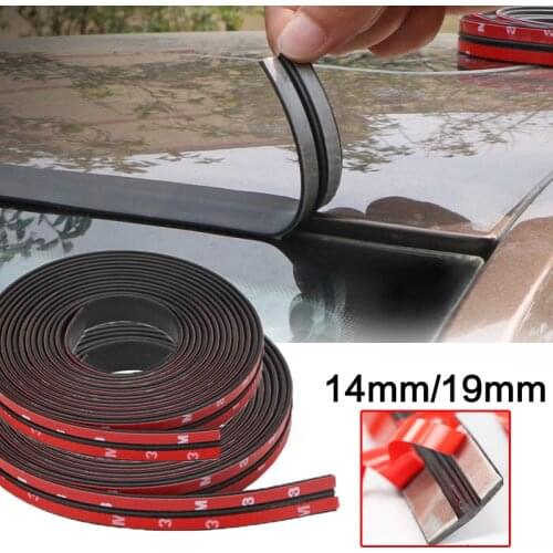 Rubber Car Rubber Seal Strip T shaped Trim Noise Insulation Epdm Weatherstrip Universal Roof Windshield Protector Seal Cars Seal