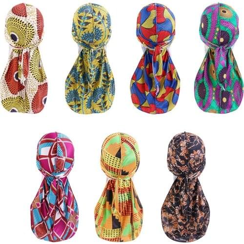 Pirate Turban Hat Printed Turban Hat Sunscreen Outdoor Turban Hat Breathable Riding Turban Hat Baotou Cap Hair Accessories