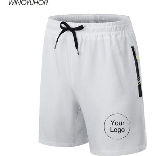 Custom Logo Text Design Print Shorts Pant Men Summer Fashion Casual Sweatpants Customized DIY Bodybuilding Sportswear