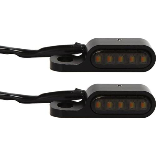 Motorcycle Handlebar DRL Turn Signal Lamp Blinker Daytime Running Driving Lights for 883