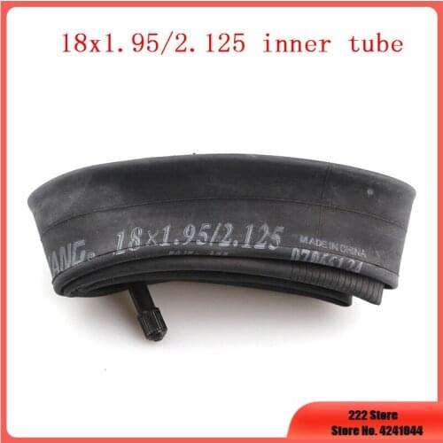 Free shipping Inner Tube 18x1.95/2.125 with a Straight valve fits many gas electric scooters and e-Bike electric folding bicycle