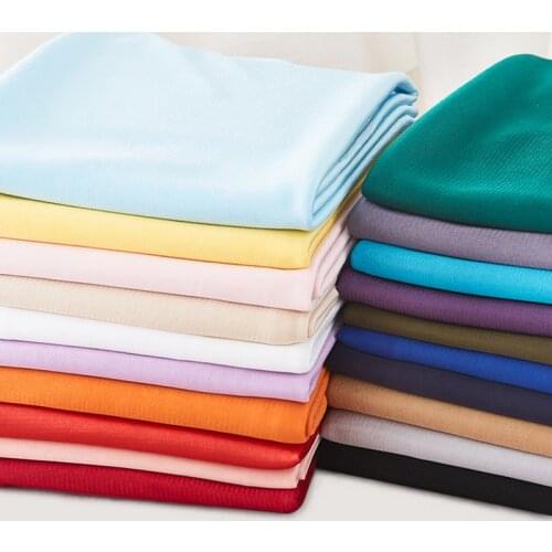 100X160cm High Elastic Knitted Lining Fabric For Dress Skirt Blouse Interlining Needlework DIY Knitting Stretch Jersey Telas