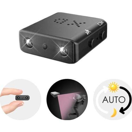 XD IR-CUT Mini Camera HD 1080P Mini Camcorder Night Vision Infrared Micro Camera Motion Detection Video Recorder DV Cam sq11