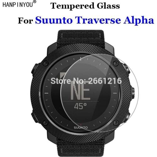 For Suunto Traverse Alpha Tempered Glass 9H 2.5D Premium Screen Protector Film For Suunto Traverse Alpha Sports SmartWatch