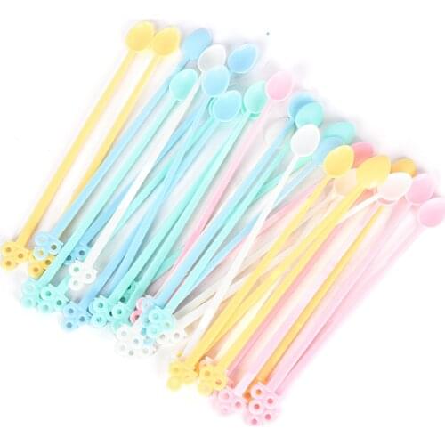 30PCS Stirring Stick DIY Plastic Facial Face Mask Stick Cream Mixing Spatulas Spoon Makeup Cosmetic Make Up Tools