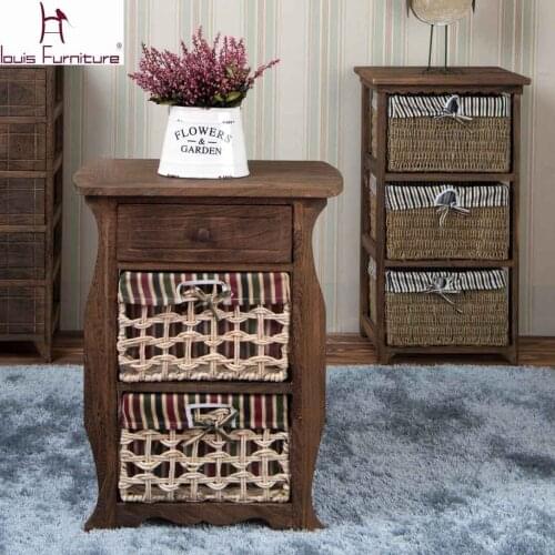 Ark of the head of a bed the cane makes up to receive American furniture solid wood receive ark combination