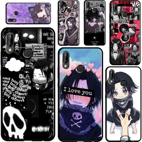 Feitan HxH Anime Case For Huawei P30 P40 P10 P20 Lite P Smart 2021 Nova 5T Cover For Honor 20 Pro 8X 9X 10i