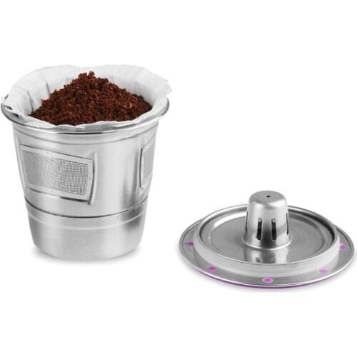 Coffee Filter Stainless Steel Hardware For Keurig Coffee Capsule Cup Cups Shell Espresso Cup Fit Reusable Kitchen Barista Tools