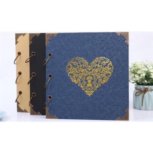 25 Pages DIY Photo Album Handmade Scrapbooking Fotograf Albumu Diy Fotoalbum Photoalbum for Family Memory Book