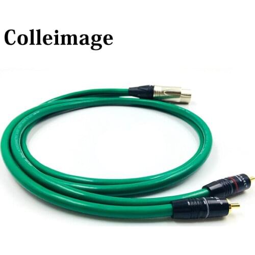Colleimage Hifi XLR Male to RCA Male Cable High Performance 2328 hifi RCA to XLR Cable