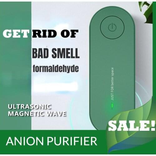 New Air Purifier Anion Mini Household Portable Strong Air Negative Ion Freshener Bedroom Kitchen Toilet Charging Deodorant