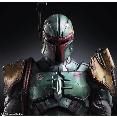 Play Arts 26cm Boba Fett Action Figure Model Toys