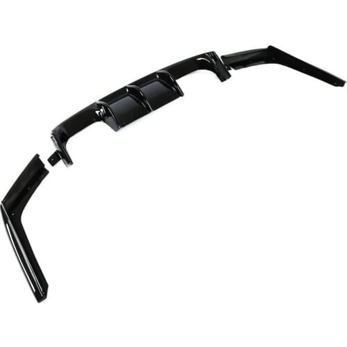 Suitable For Years 15-19 New 4 Series M3 / M4 Vehicle with Three-stage Abs Bright Black Lip Rear Spoiler
