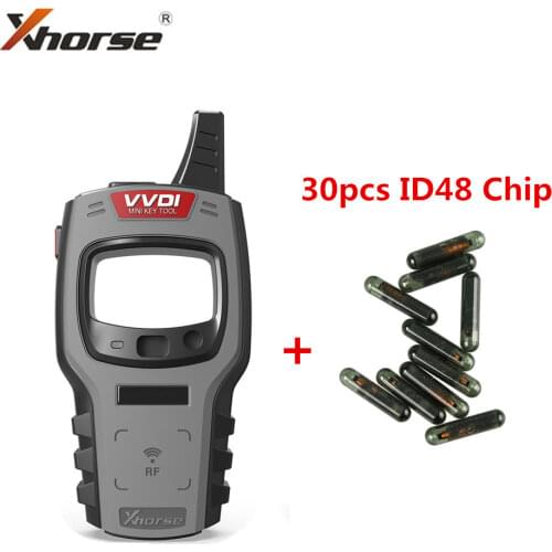 Xhorse VVDI Mini Key Tool Remote Key Programmer With 20 Pcs ID48 Chip for Xhorse VVDI2 48 Transponder Copier