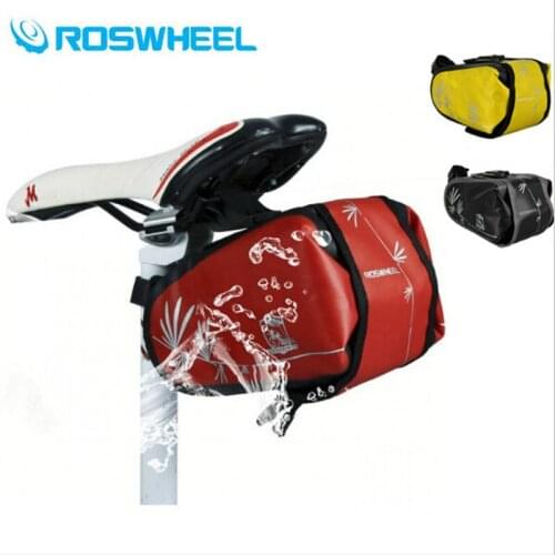 Roswheel waterproof cycling Bag mountain mtb road bike saddle bag rear seat of the rear bicycle tail glove package bag