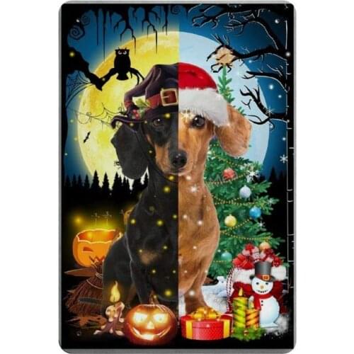 Dachshund Retro Metal Tin Sign Plaque Poster Wall Decor Art Shabby Chic Gift Suitable